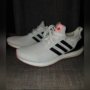 Adidas Men's UltraBoost 1.0 White Scarlet Size 12.5